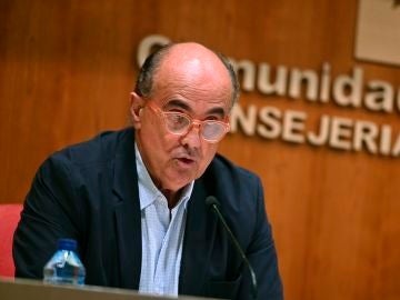 El viceconsejero de Salud Pública y Plan COVID-19 de la Comunidad de Madrid, Antonio Zapatero