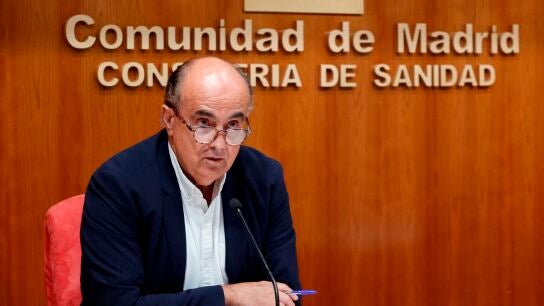 El viceconsejero de Salud P&uacute;blica y Plan COVID-19 de la Comunidad de Madrid, Antonio Zapatero.