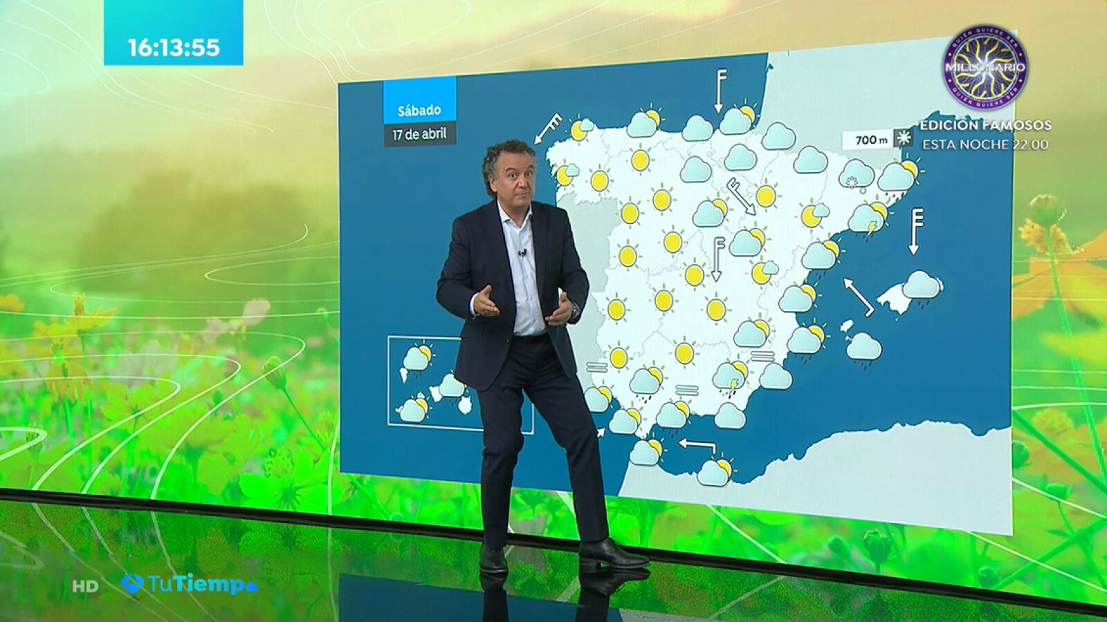 Previsión del tiempo hoy: Lluvias fuertes en Cataluña con viento intenso en Galicia y Ampurdán