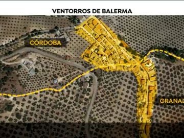 Ventorros de Balerma, pueblo entre Granada y Córdoba