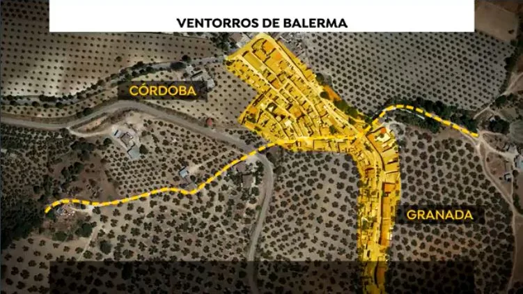 Ventorros de Balerma, pueblo entre Granada y C&oacute;rdoba
