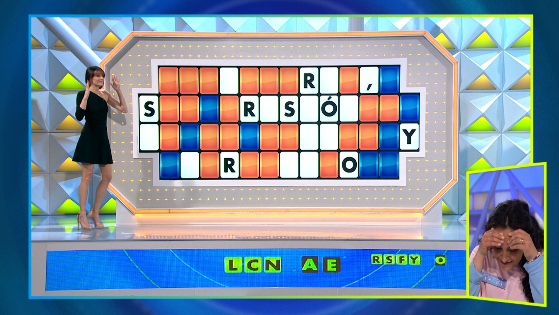 Una de cal y otra de arena: Patri se queda a escasos segundos de bordarlo en &lsquo;La ruleta de la suerte&rsquo;