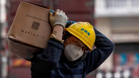 La economía de China crece un histórico 18,3% en el primer trimestre La economía de China crece un histórico 18,3% en el primer trimestre