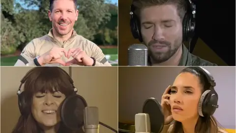 Desde Alejandro Sanz hasta Leo Messi... Más de 40 famosos se juntan en la nueva interpretación del himno de la alegría Desde Alejandro Sanz hasta Leo Messi... Más de 40 famosos se juntan en la nueva interpretación del himno de la alegría