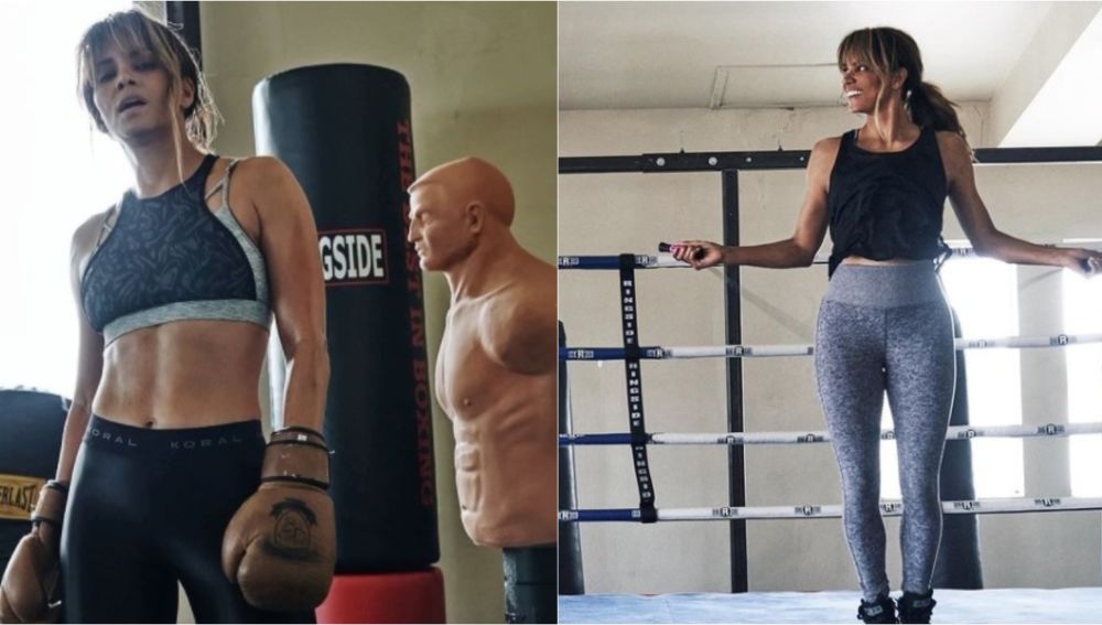 El Fitboxing Es El Deporte De Moda Que Practica Halle Berry Para Estar En Forma