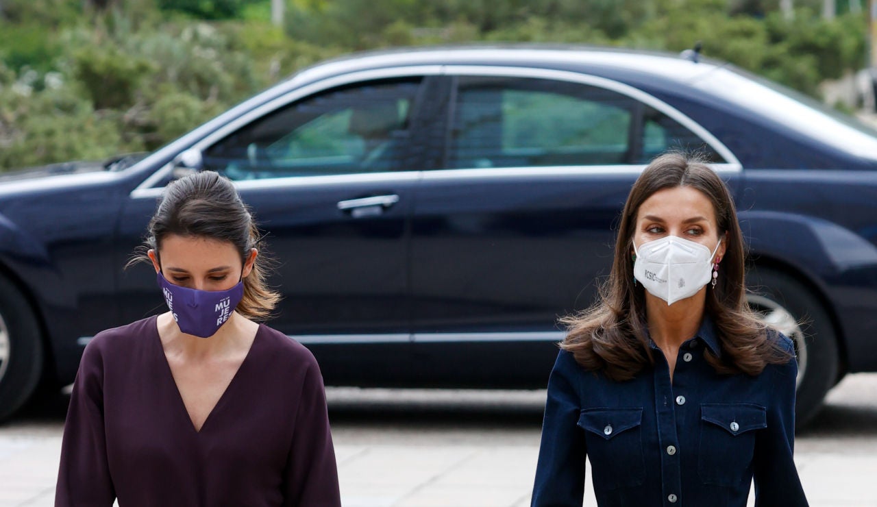 El look denim de la reina Letizia