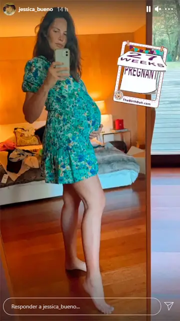 Jessica Bueno en su sexto mes de embarazo Jessica Bueno en su sexto mes de embarazo