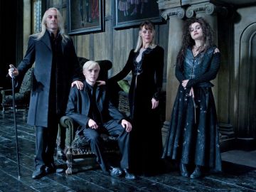 Draco, Lucius y Narcissa Malfoy