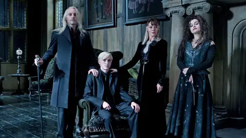 Draco, Lucius y Narcissa Malfoy Draco, Lucius y Narcissa Malfoy