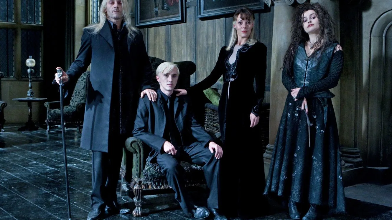 Draco, Lucius y Narcissa Malfoy Draco, Lucius y Narcissa Malfoy