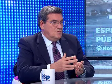 José Luis Escrivá anuncia un acuerdo para que las mutuas de las empresas puedan vacunar en el futuro José Luis Escrivá anuncia un acuerdo para que las mutuas de las empresas puedan vacunar en el futuro