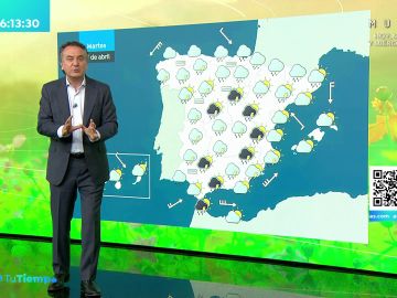La previsi&oacute;n del tiempo hoy: La borrasca Lola deja lluvias y tormentas en la mitad oeste de Andaluc&iacute;a y este peninsular