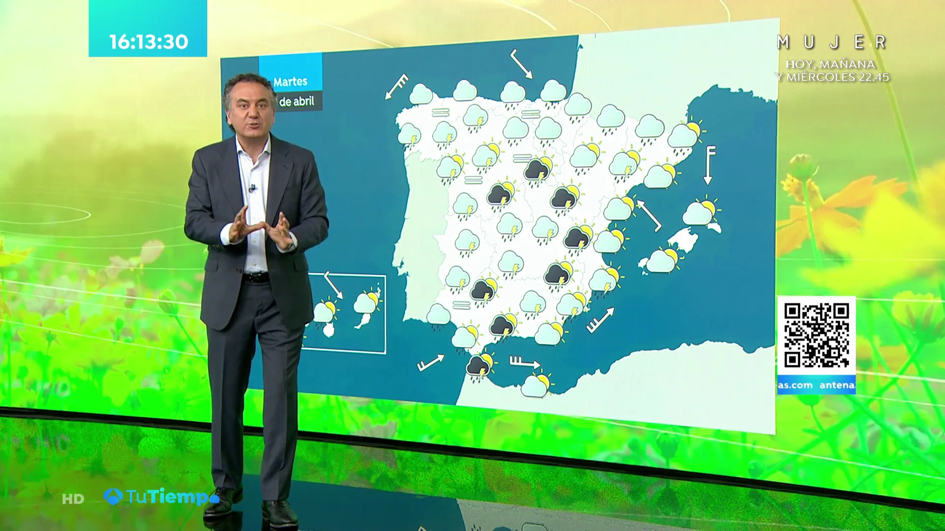 La previsión del tiempo hoy: La borrasca Lola deja lluvias y tormentas en la mitad oeste de Andalucía y este peninsular La previsión del tiempo hoy: La borrasca Lola deja lluvias y tormentas en la mitad oeste de Andalucía y este peninsular