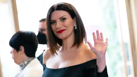Laura Pausini en los Premios Oscar 2021 Laura Pausini en los Premios Oscar 2021