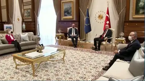 Asientos reunión UE con Turquía Asientos reunión UE con Turquía