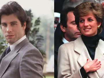 John Travolta y Lady Di John Travolta y Lady Di