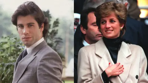 John Travolta y Lady Di John Travolta y Lady Di