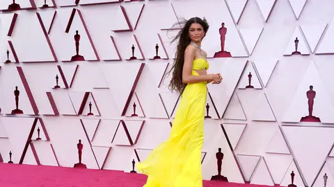 El vestido amarillo de Zendaya El vestido amarillo de Zendaya