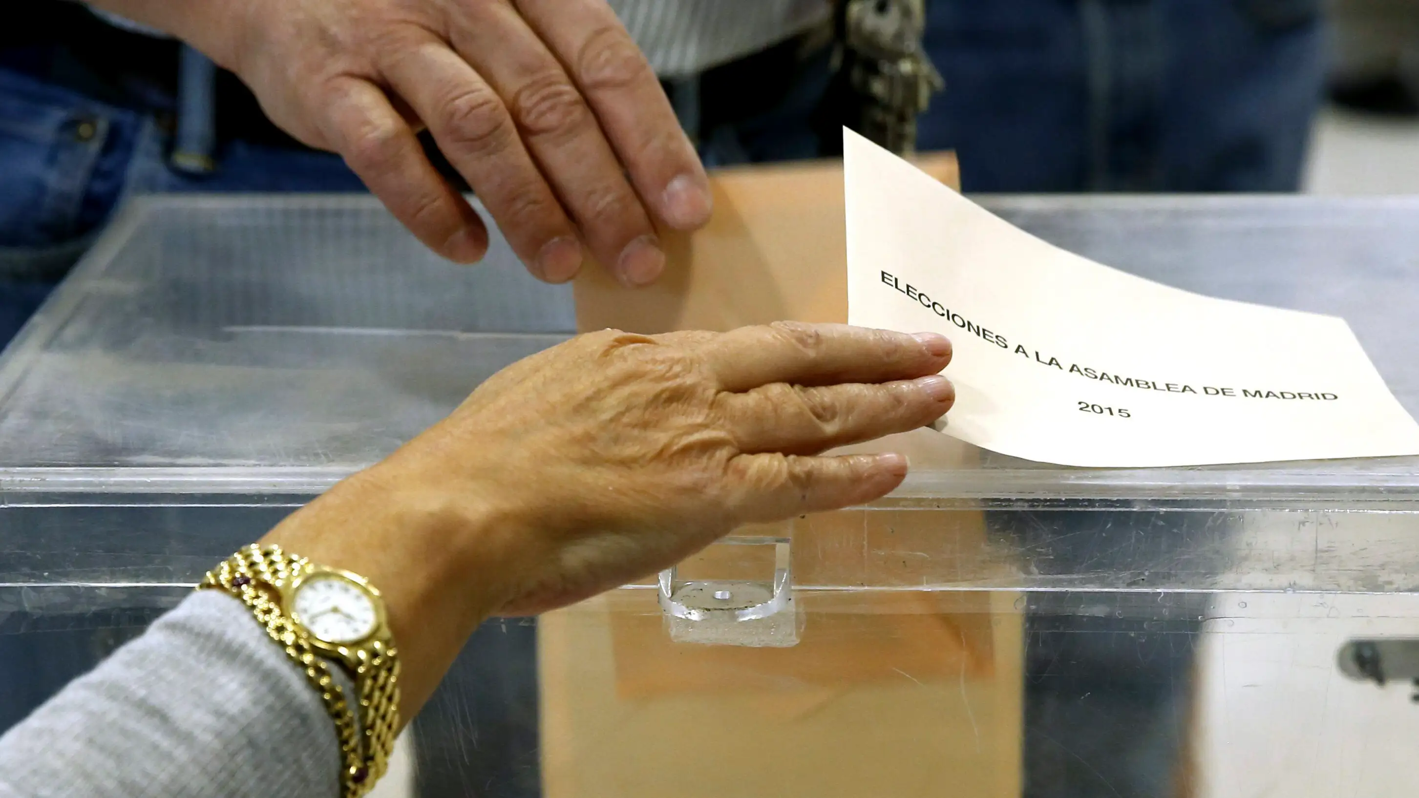 Votaci&oacute;n elecciones Madrid