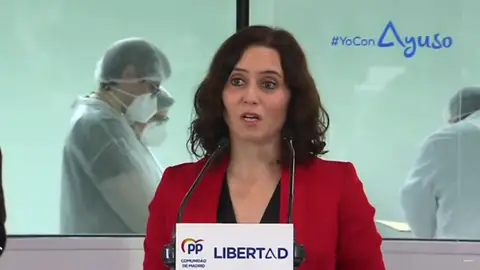 Isabel Díaz Ayuso asegura que la izquierda "lo está pasando francamente mal" y "bizquea constantemente" en las elecciones de Madrid Isabel Díaz Ayuso asegura que la izquierda "lo está pasando francamente mal" y "bizquea constantemente" en las elecciones de Madrid