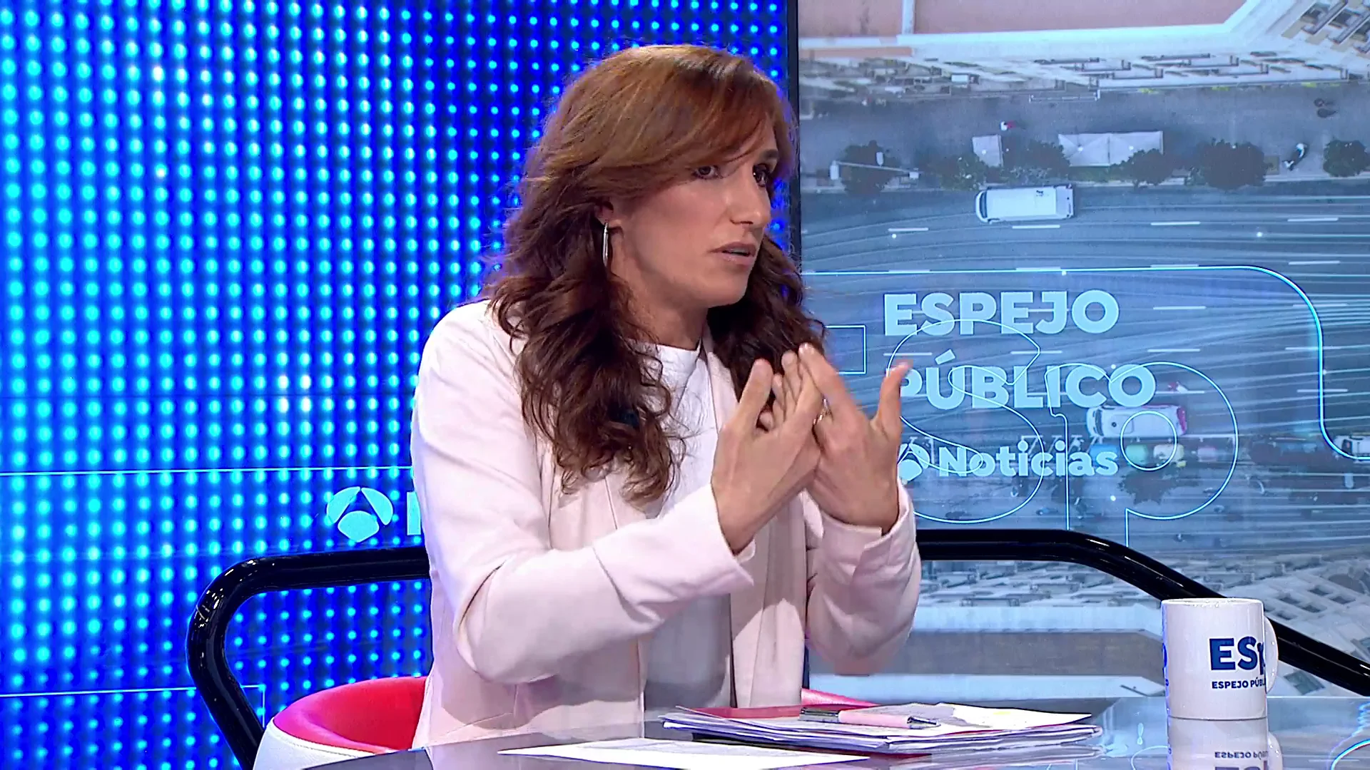 M&oacute;nica Garc&iacute;a en Espejo P&uacute;blico