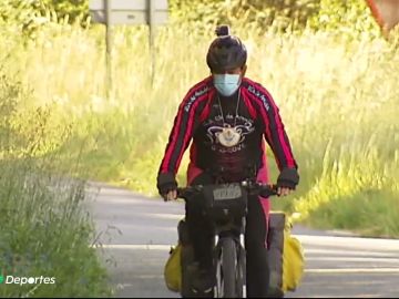 Recorrer los 7 Caminos de Santiago gallegos en bicicleta, el reto solidario de 'Pichi'