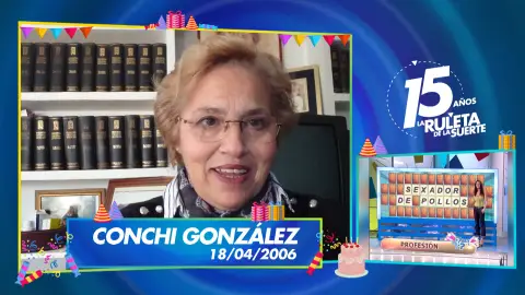 La reaparición de Conchi González, la primera concursante de ‘La ruleta de la suerte’ La reaparición de Conchi González, la primera concursante de ‘La ruleta de la suerte’