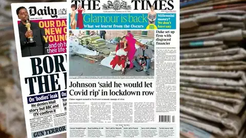 Prensa británica sobre el primer ministro británico Prensa británica sobre el primer ministro británico