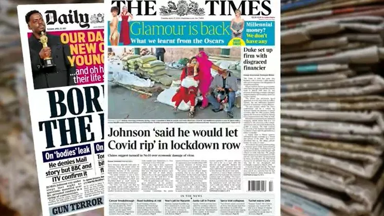 Prensa británica sobre el primer ministro británico Prensa británica sobre el primer ministro británico