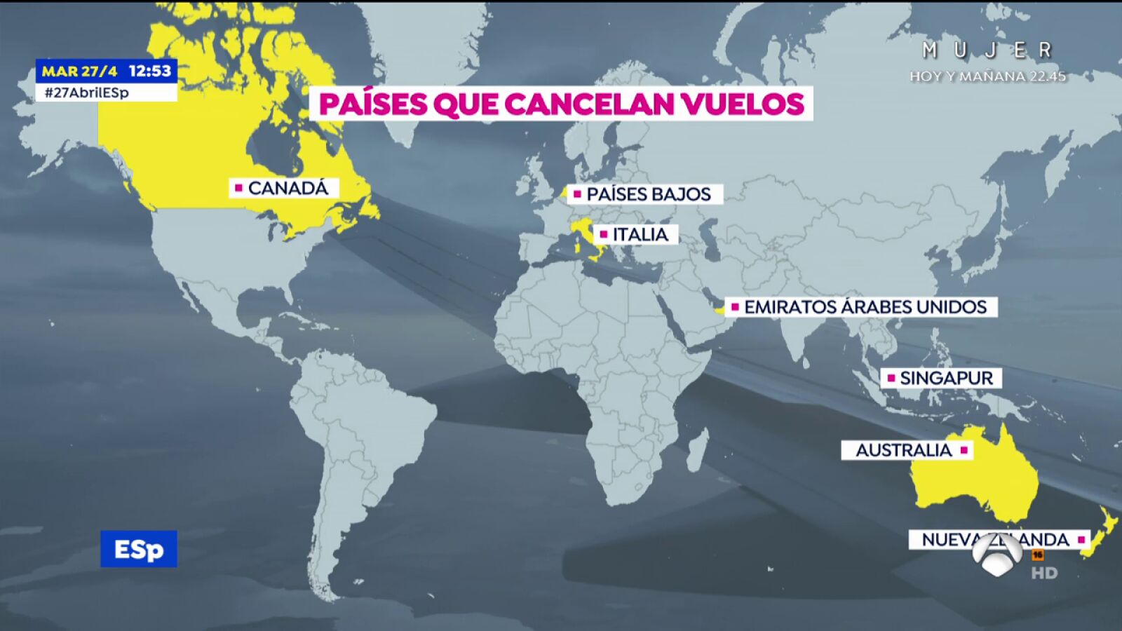 ¿Qué países cierran sus aeropuertos a vuelos procedentes de la India ante la nueva cepa?
