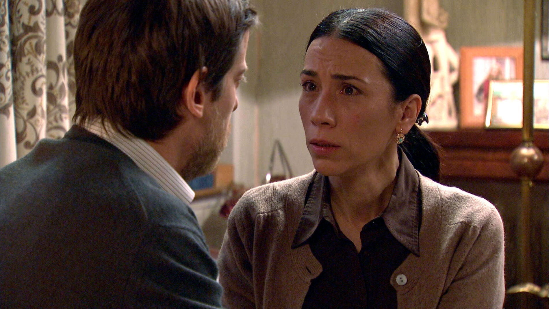 Manolita, temblando a Marcelino: “Tengo que contarte una cosa, ya no puedo más”