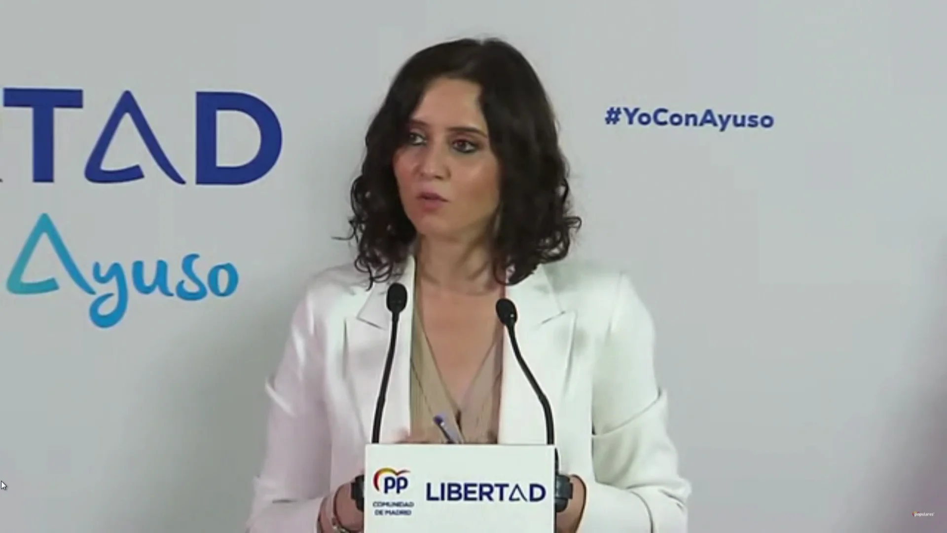 Elecciones en Madrid: La respuesta de Isabel Díaz Ayuso a Ángel Gabilondo sobre el cordón sanitario a Vox Elecciones en Madrid: La respuesta de Isabel Díaz Ayuso a Ángel Gabilondo sobre el cordón sanitario a Vox