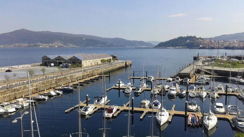Imagen de archivo del puerto de Vigo Puerto de Vigo, Galicia