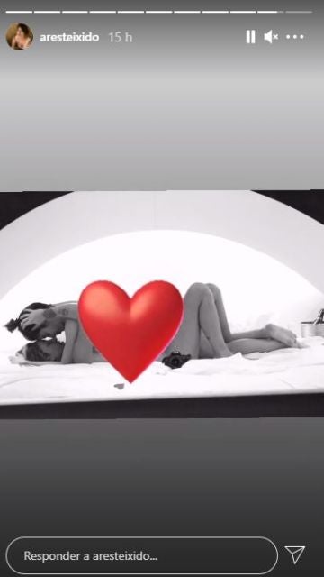 Ares Teixidó, con su novia