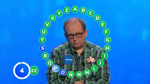 Javier toma la iniciativa en un rosco frenético contra Pablo: “Ya no paso palabra más” Javier toma la iniciativa en un rosco frenético contra Pablo: “Ya no paso palabra más”