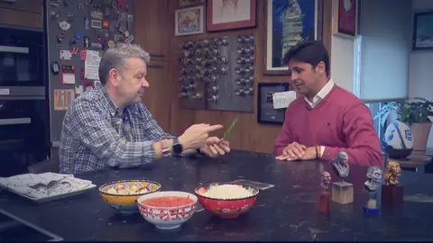 Fran Rivera y Alberto Chicote. Fran Rivera y Alberto Chicote.