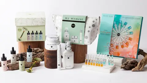 Lotes 'Hidra glow ampollas', 'My moment face' y 'Body neceser my moment' de Mercadona Lotes 'Hidra glow ampollas', 'My moment face' y 'Body neceser my moment' de Mercadona