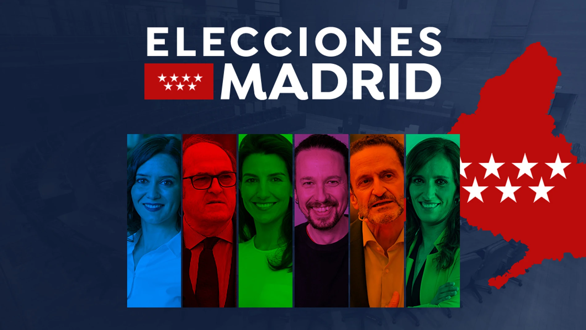 Estas son las profesiones de los candidatos a las elecciones de Madrid