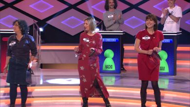 El “baile con las cejas” de Ana Luz deja impresionado a Juanra Bonet en ‘¡Boom!’