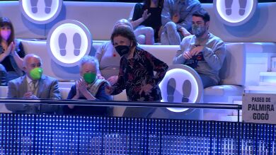 ¿El moonwalk o el ‘baile de puntetas’? Palmira sorprende con su increíble paso en ‘¡Ahora caigo!’