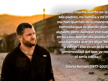 El mensaje de David Beriain