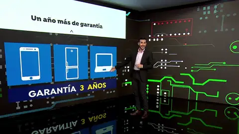 La garantía pasa de 2 a 3 años La garantía pasa de 2 a 3 años