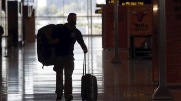 Zona de llegadas de la Terminal 4 del Aeropuerto de Madrid-Barajas Adolfo Suárez