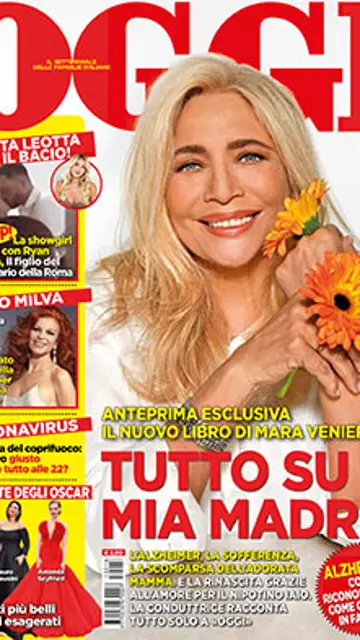 Portada de la revista Oggi con Diletta besando a otro Portada de la revista Oggi con Diletta besando a otro