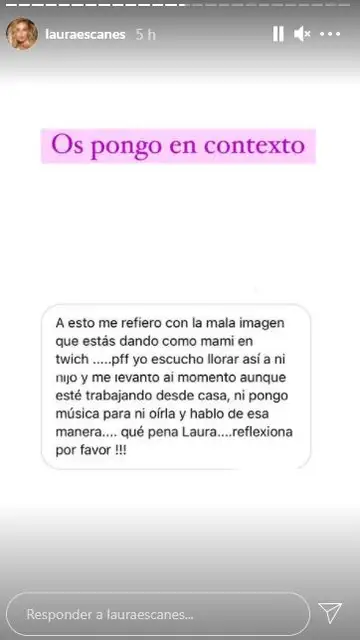 Críticas a Laura Escanes Críticas a Laura Escanes