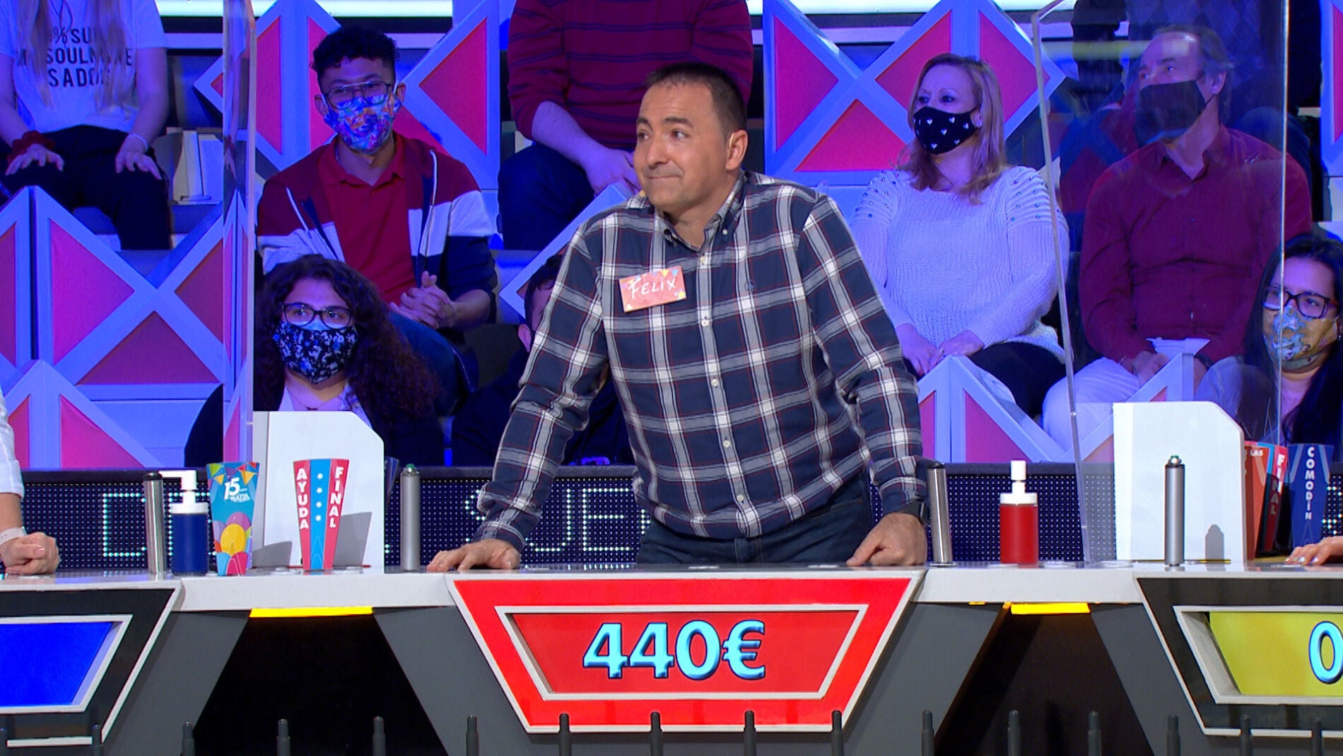 &iexcl;Qu&eacute; valiente! La gran insistencia de F&eacute;lix para caer en el bote en &lsquo;La ruleta de la suerte&rsquo;