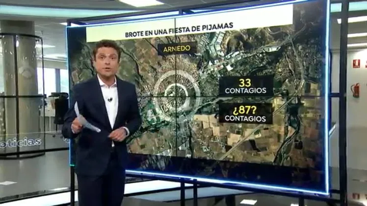 Brote en una fiesta de pijamas
