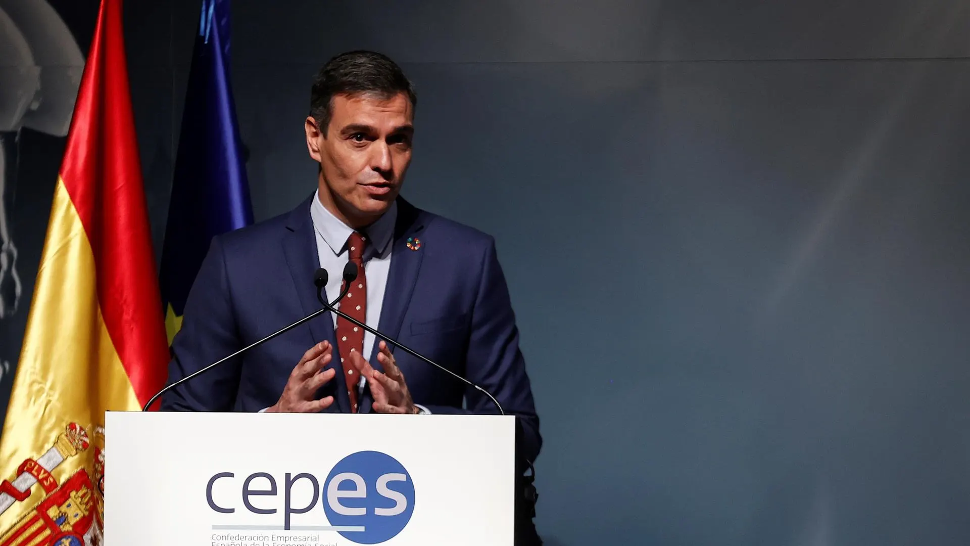 El presidente del Gobierno, Pedro S&aacute;nchez
