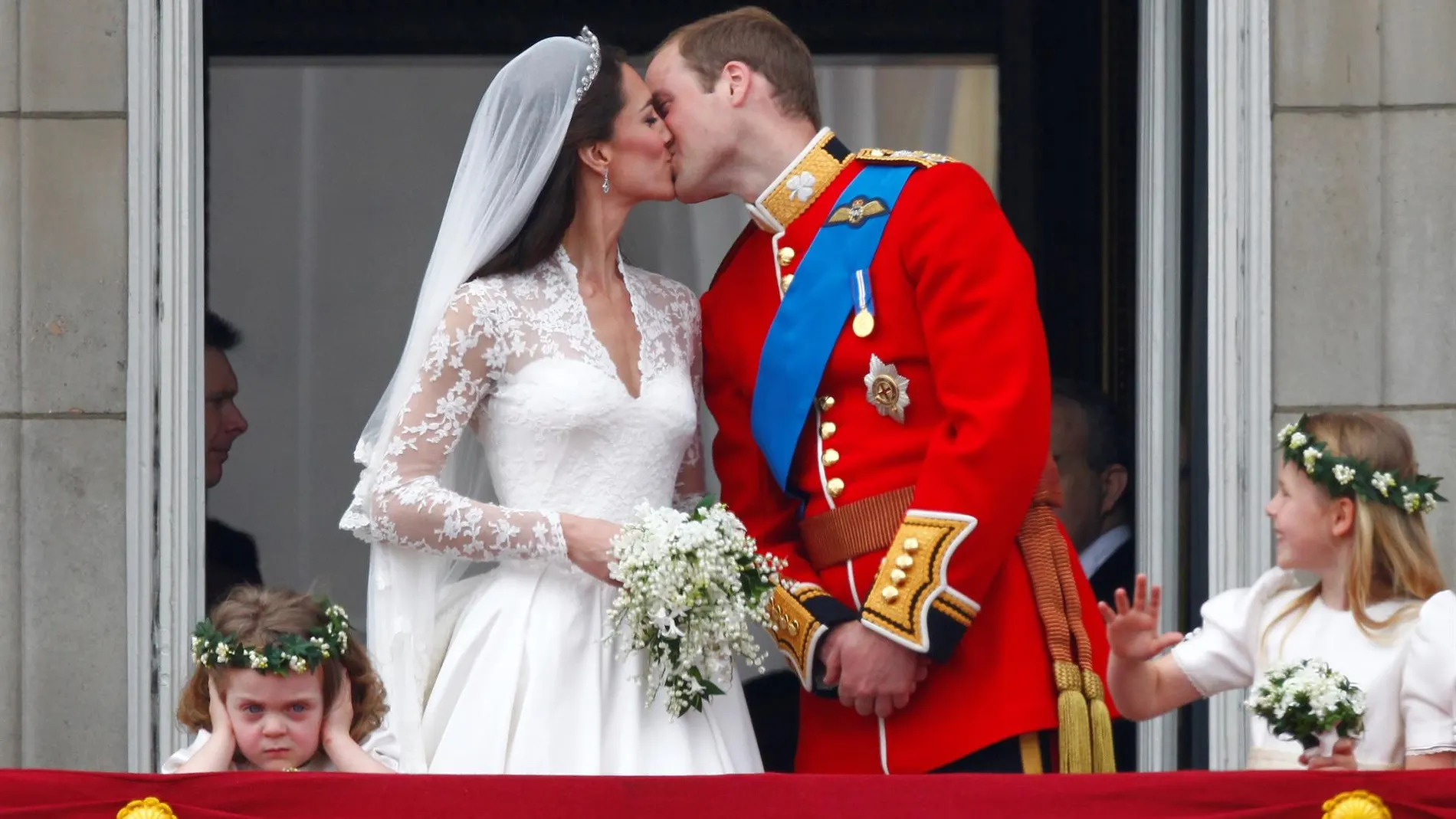 Duques de Cambridge en su boda