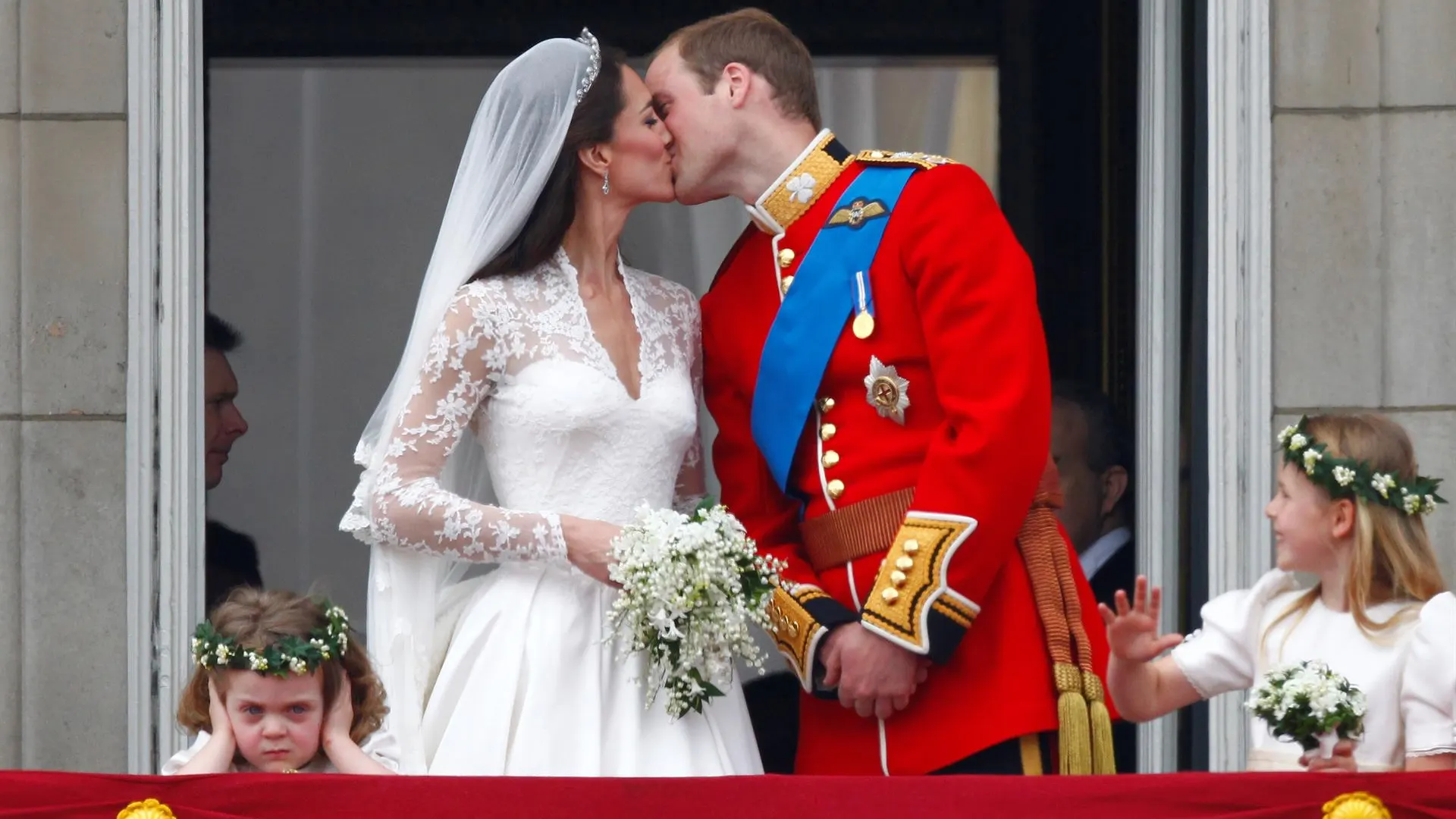 Duques de Cambridge en su boda Duques de Cambridge en su boda